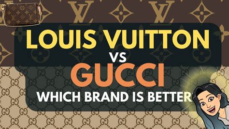 louis vuitton vs gucci bags